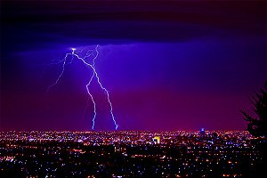 How to photograph lightning - shot 1