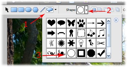 photoshop drawing tool shapes