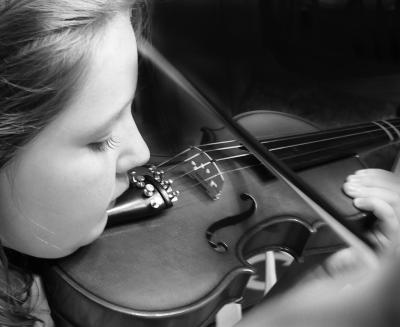 Violinist In Training